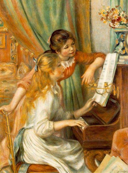 Girls at the Piano,